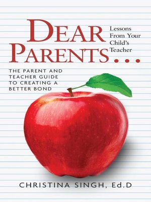 cover image of Dear Parents...Lessons from Your Child's Teacher